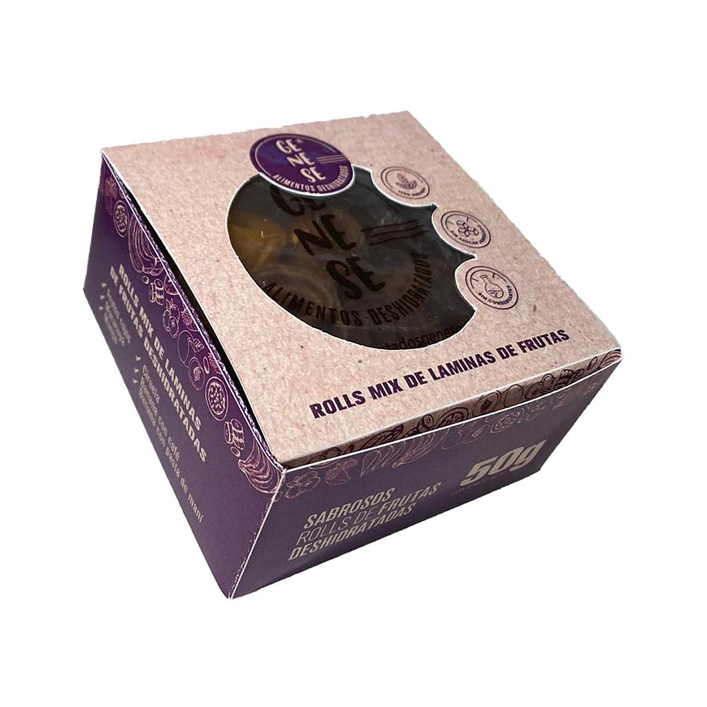 ROLLS DE FRUTA GENESE 50 GRAMOS