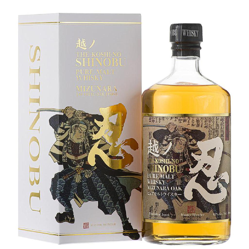 WHISKY JAPONES PURE MALT SHINOBU 700 ML