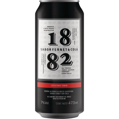 FERNET 1882 &amp; COLA 473 ML