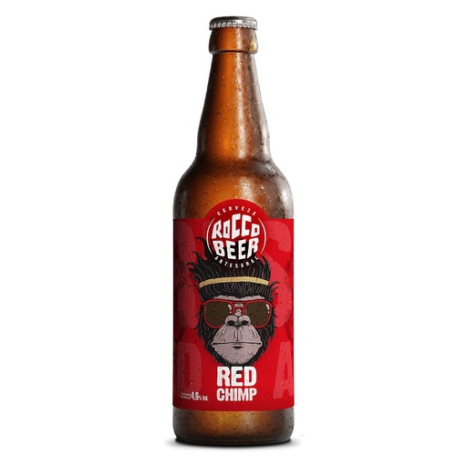 CERVEZA ROCCO BEER RED CHIMP ALE 500 ML