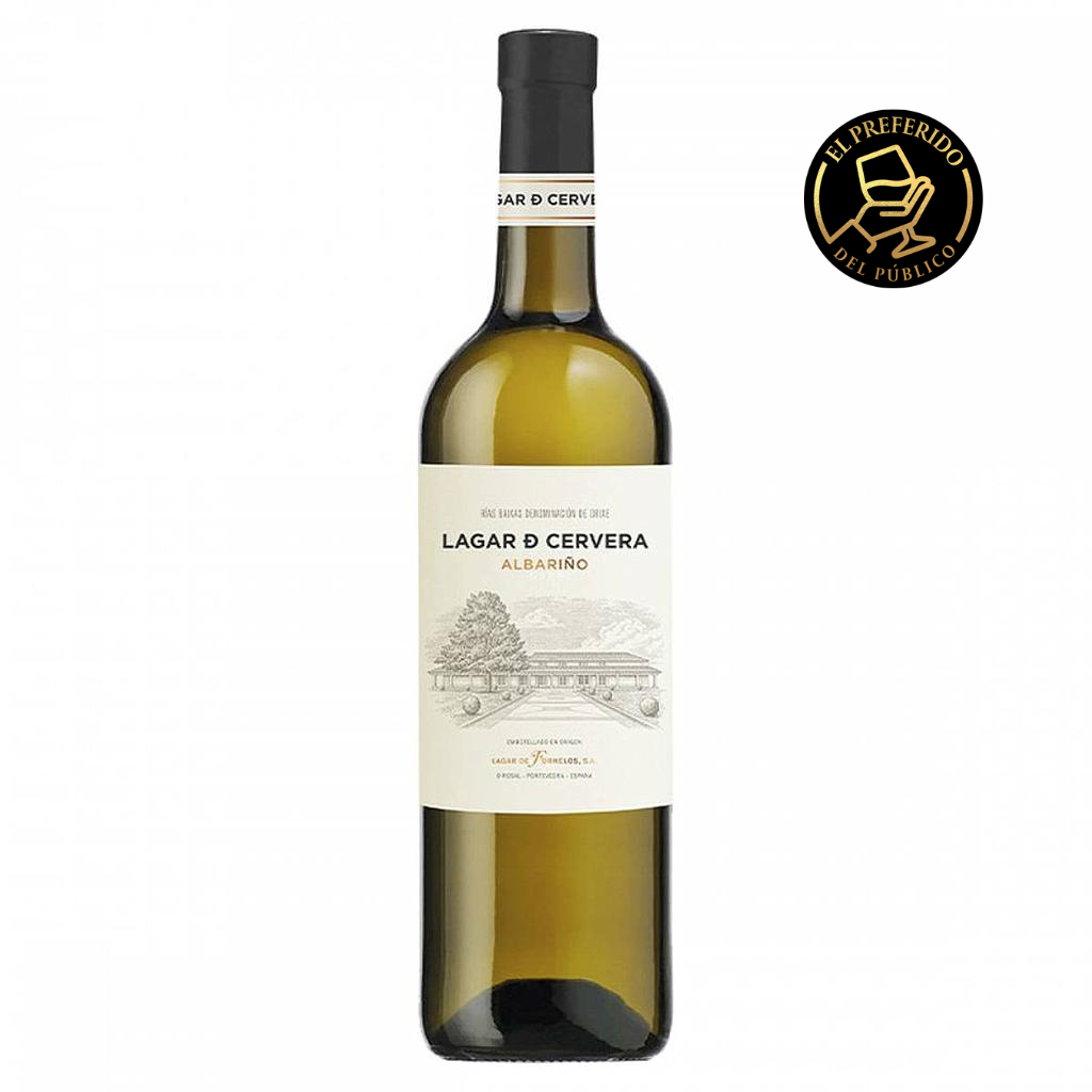 VINO LAGAR DE CERVERA ALBARIÑO 750 ML