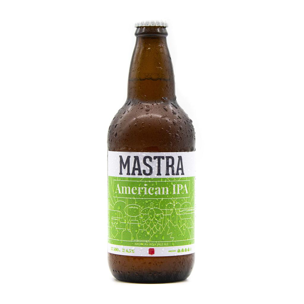 CERVEZA MASTRA AMERICAN IPA 500 ML