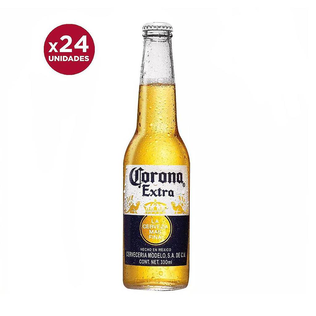 CERVEZA MEXICANA CORONA 330 ML X 24