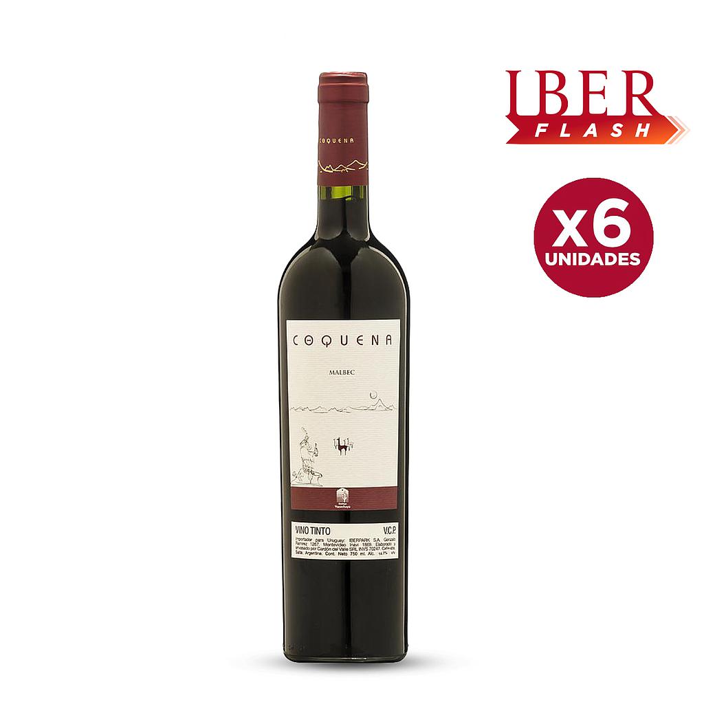 VINO COQUENA MALBEC 750 ML X 6