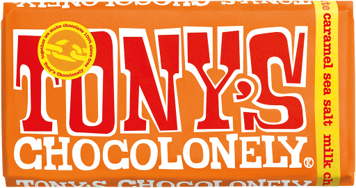CHOCOLATE TONYS CON LECHE CARAMELO Y SAL MARINA 180 GRAMOS
