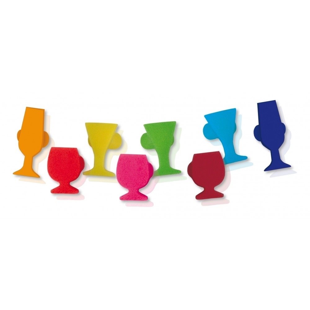 SET 8 MARCADORES PARA COPA VIN BOUQUET