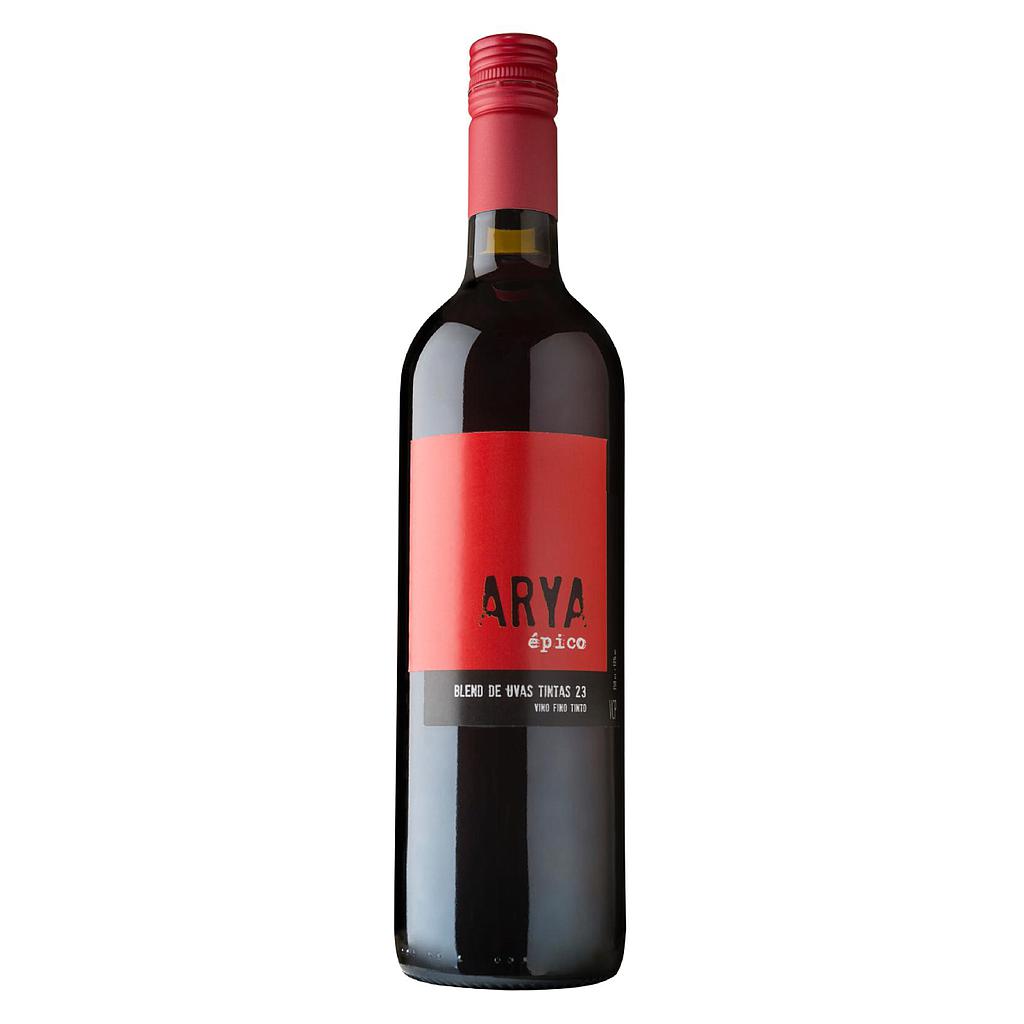 VINO ARYA TINTO BLEND DE UVAS TINTAS 750 ML