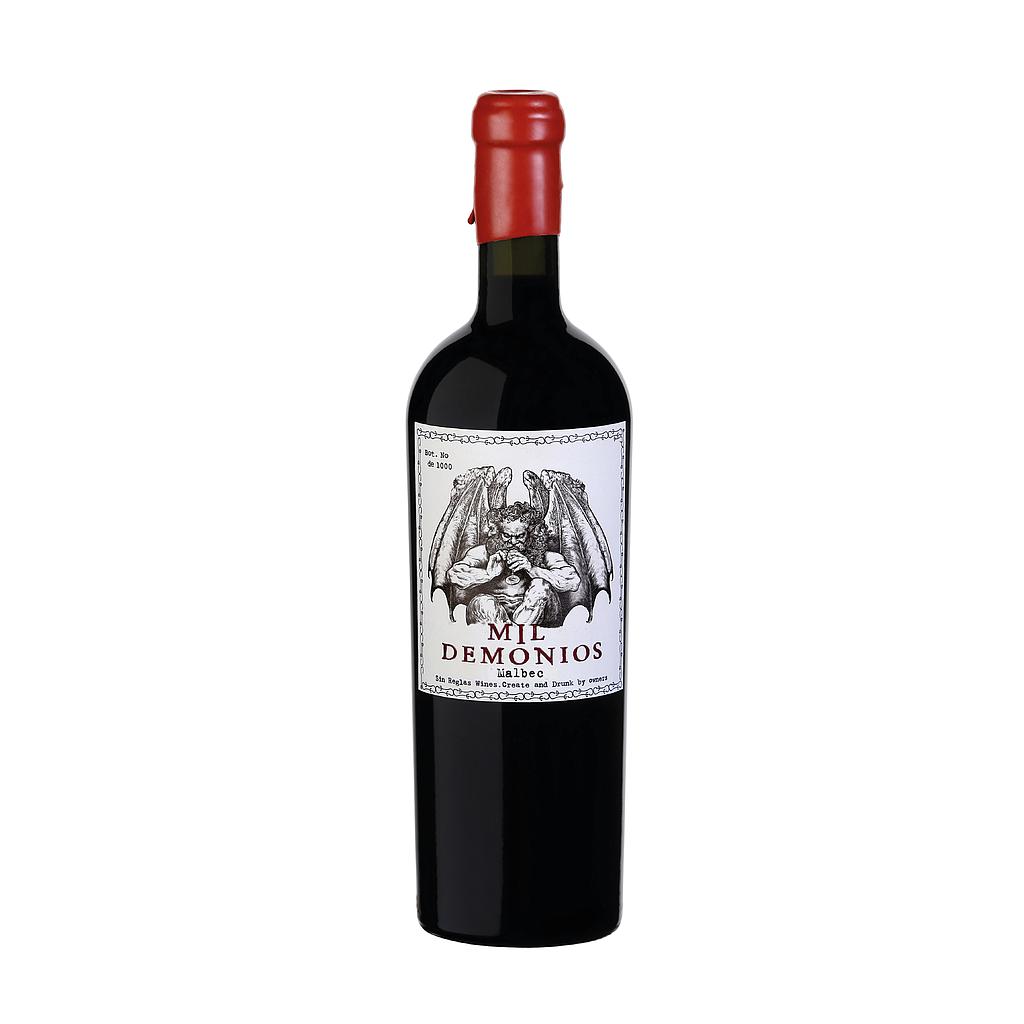 VINO SIN REGLA MIL DEMONIOS MALBEC 750 ML