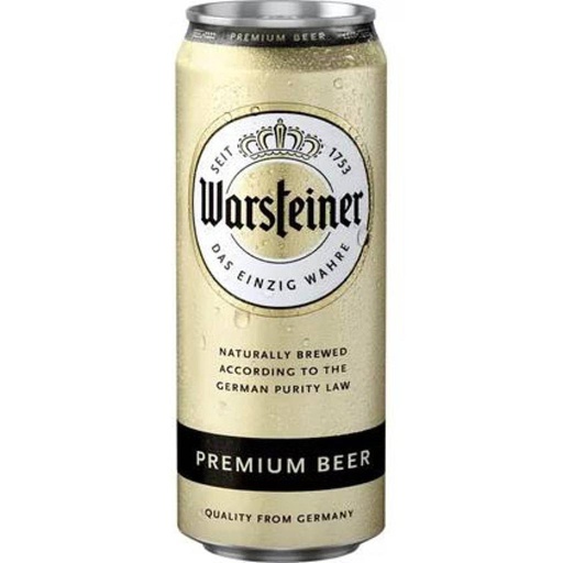 [34041] CERVEZA WARSTEINER LATA 473 ML