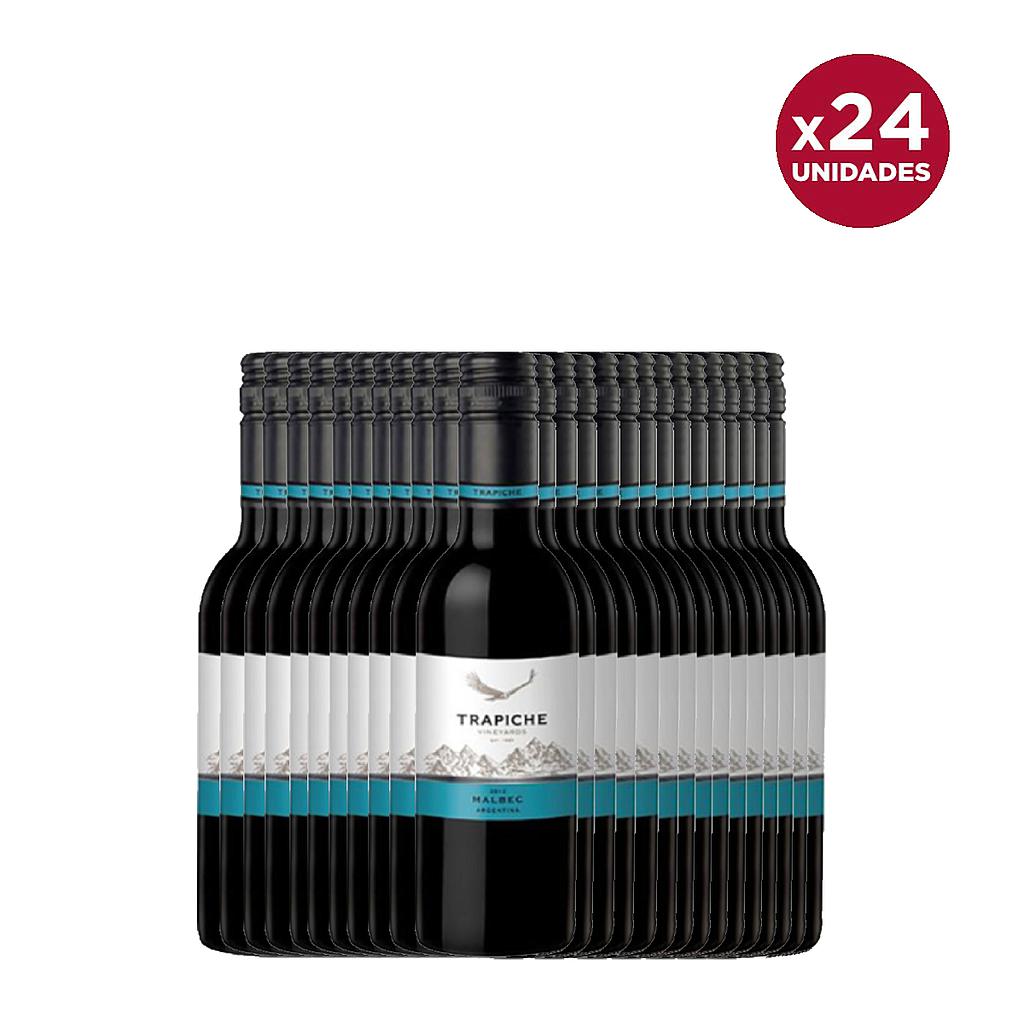 VINO TRAPICHE MALBEC 187 ML X24