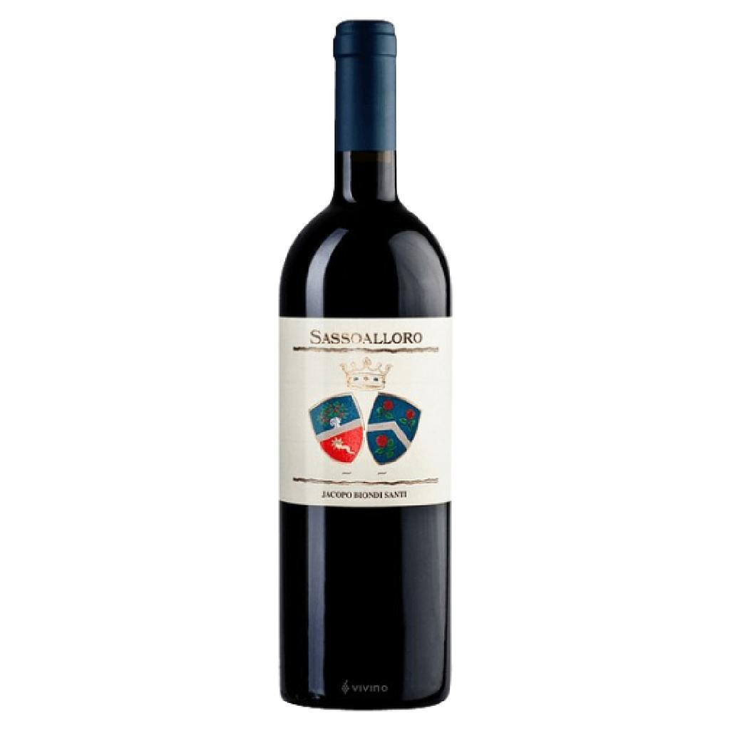 VINO JACOPO BIONDI SANTI SASSOALLORO 750 ML