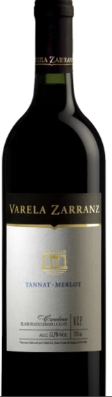 VINO VARELA ZARRANZ TANNAT MERLOT 2007 750 ML