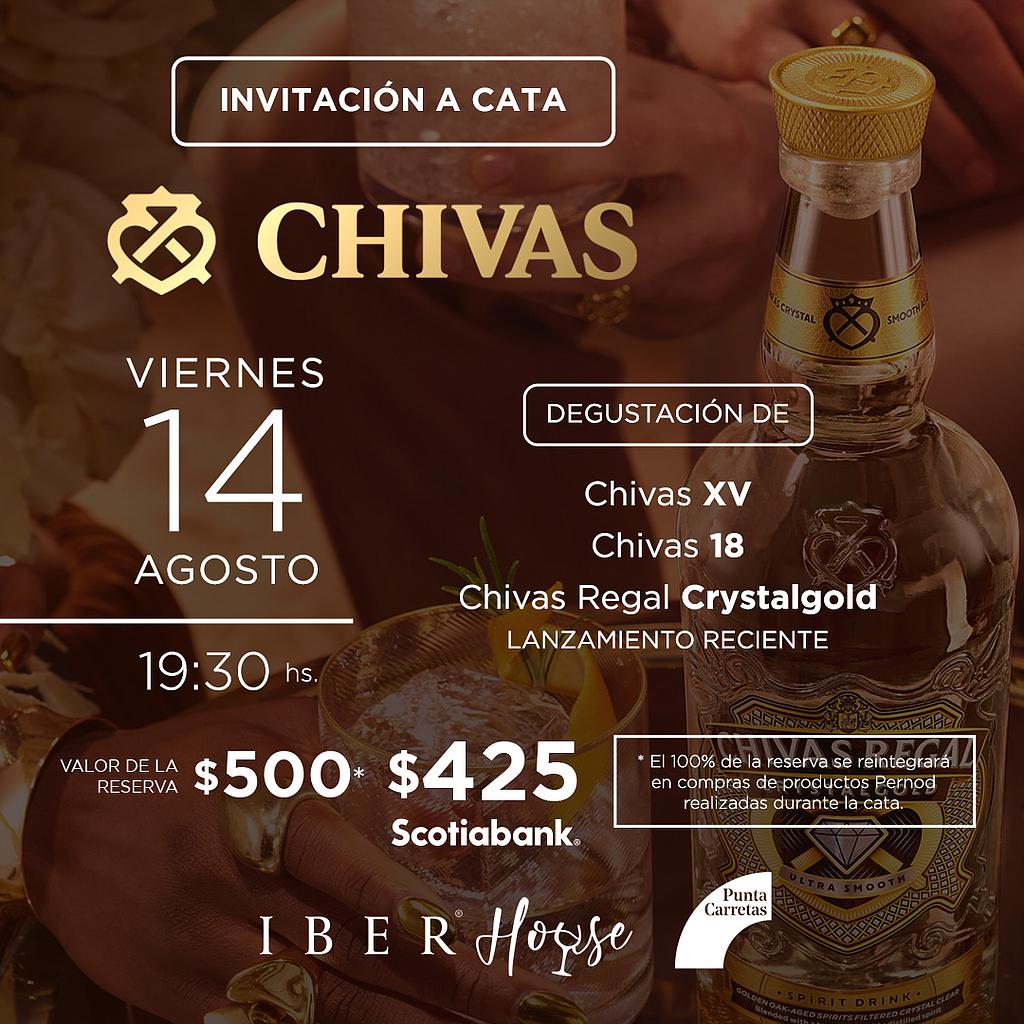 CATA EXCLUSIVA CHIVAS REGAL