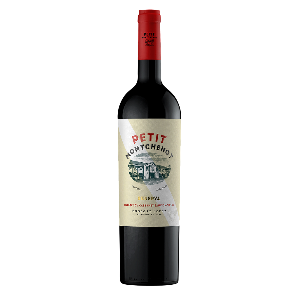 VINO BODEGAS LOPEZ PETIT MONTCHENOT RESERVA TINTO 750 ML