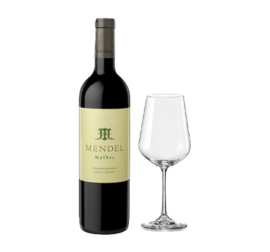 VINO MENDEL CABERNET SAUVIGNON 750 ML + COPA DE VINO SOPHIENWALD UNO DE OBSEQUIO