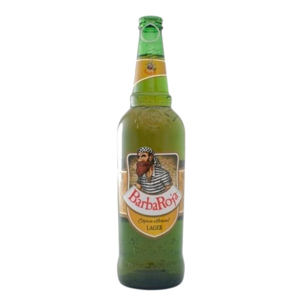 CERVEZA BARBAROJA LAGER 625 ML