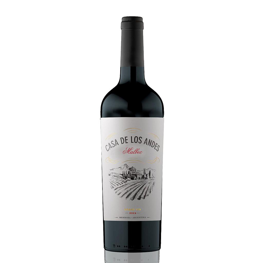 VINO CASA DE LOS ANDES MALBEC 750 ML