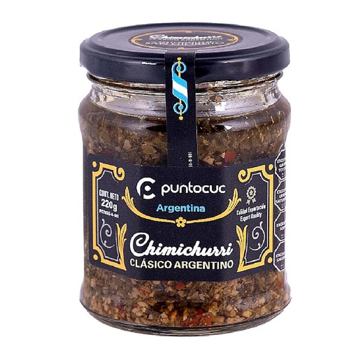 [33311] CHIMICHURRI CLASICO PUNTOCUC 220 GRAMOS