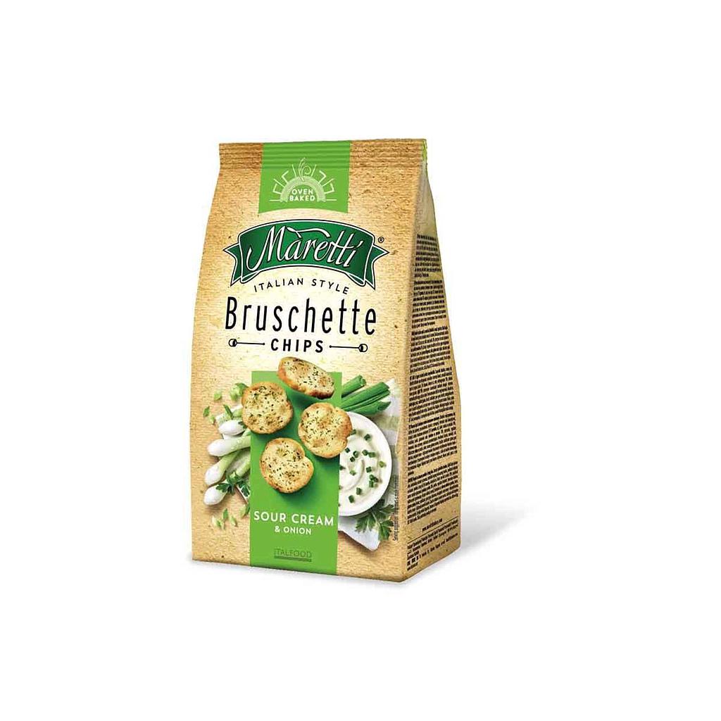TOSTADITA MARETTI CREMA Y CEBOLLA  140 GRAMOS