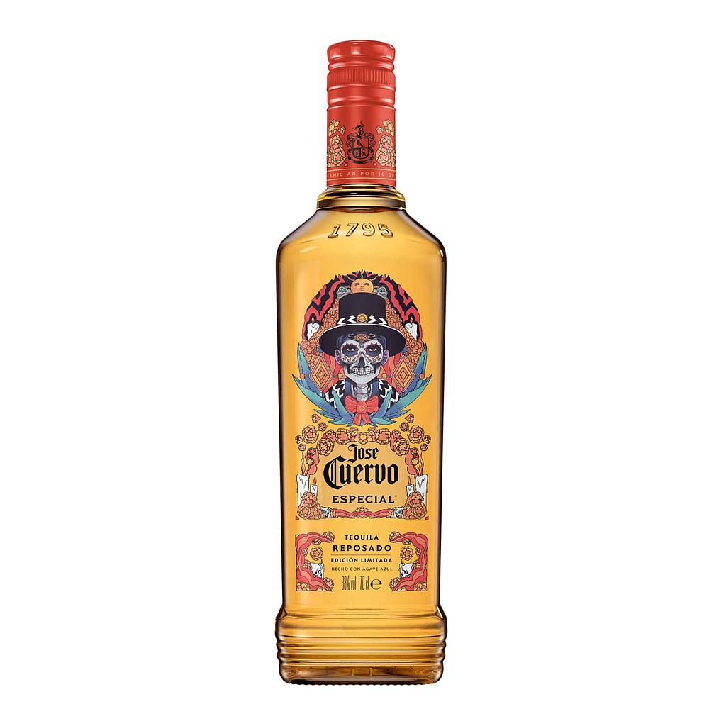 TEQUILA JOSE CUERVO  EDICION ESPECIAL CALAVERA REPOSADO 750 ML