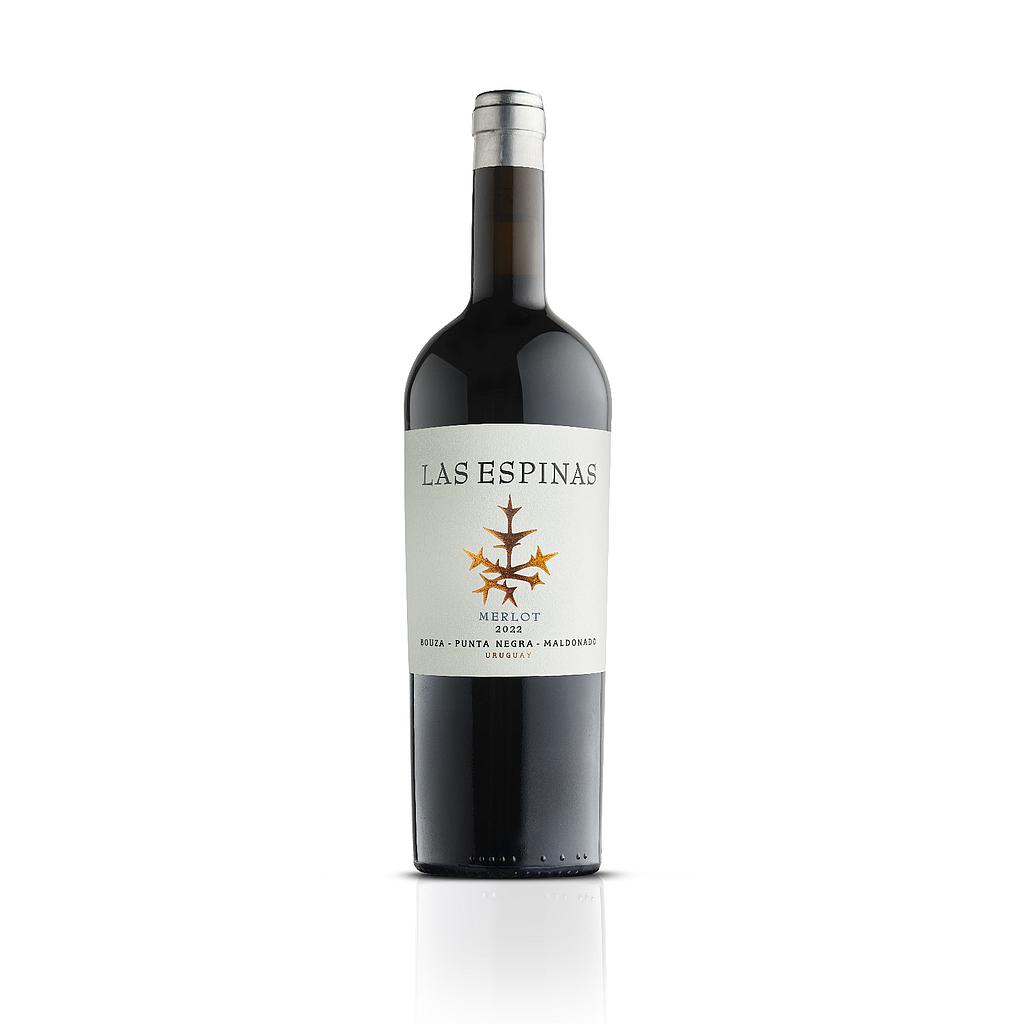 VINO BOUZA MERLOT LAS ESPINAS 750 ML