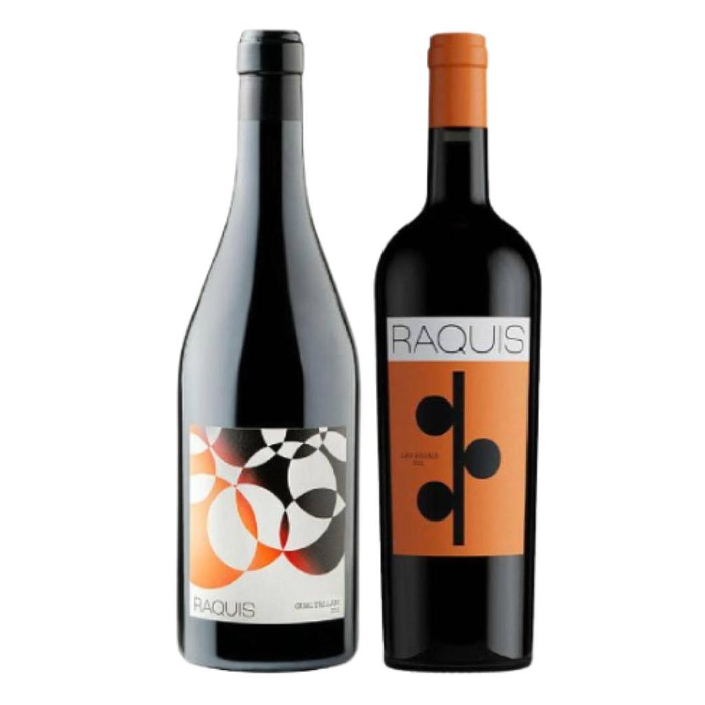 VINO RAQUIS PARAJE GUALTALLARY 750 ML + RAQUIS LAS BASES 750 ML DE OBSEQUIO