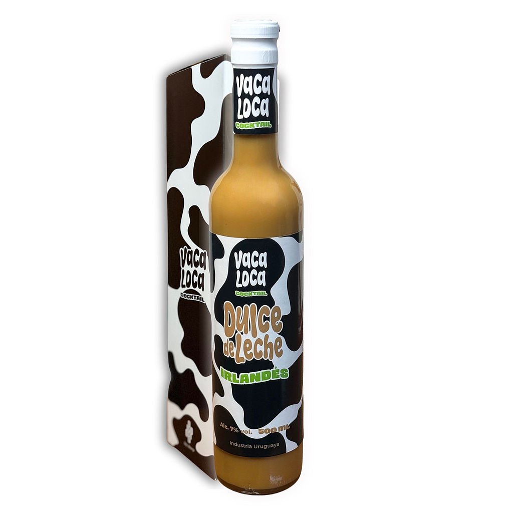 COCKTAIL VACA LOCA DULCE DE LECHE Y CREMA IRLANDESA 500 ML