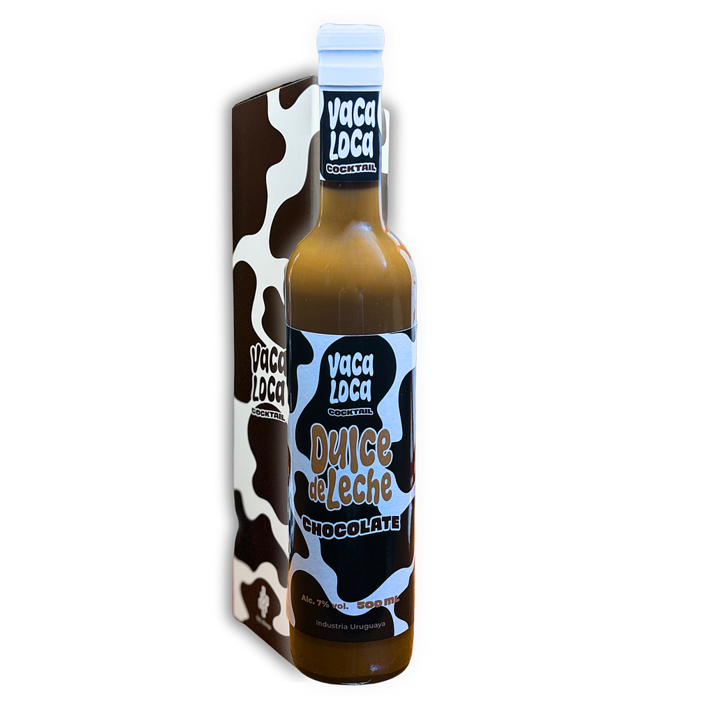 COCKTAIL VACA LOCA DULCE DE LECHE Y CHOCOLATE 500 ML