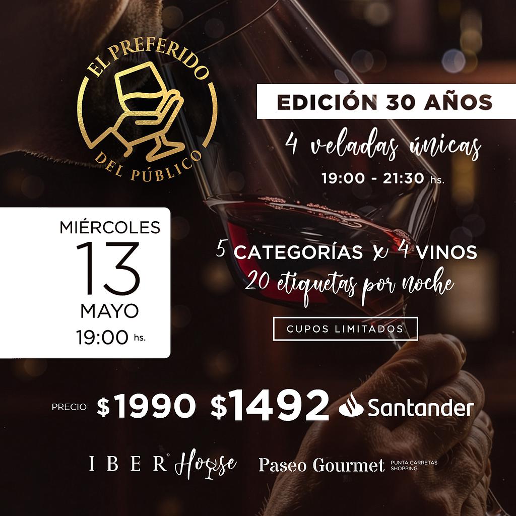 PREFERIDO DEL PUBLICO 13 DE MAYO