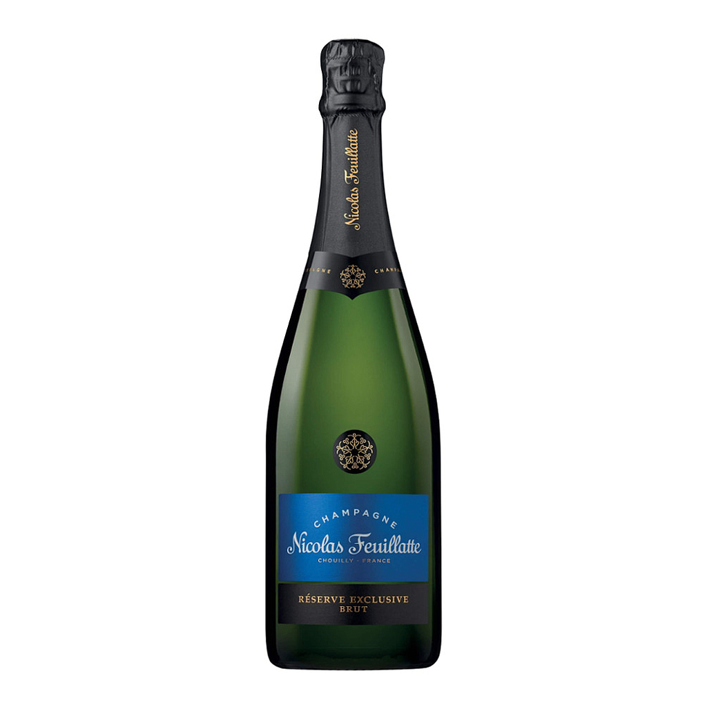 CHAMPAGNE NICOLAS FEUILLATTE RESERVE EXCLUSIVE BRUT 750 ML