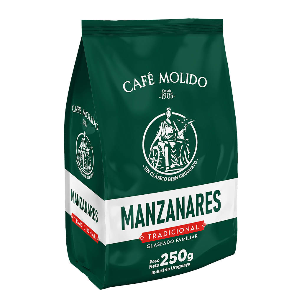 CAFE GLASEADO MOLIDO MANZANARES 250 GRAMOS