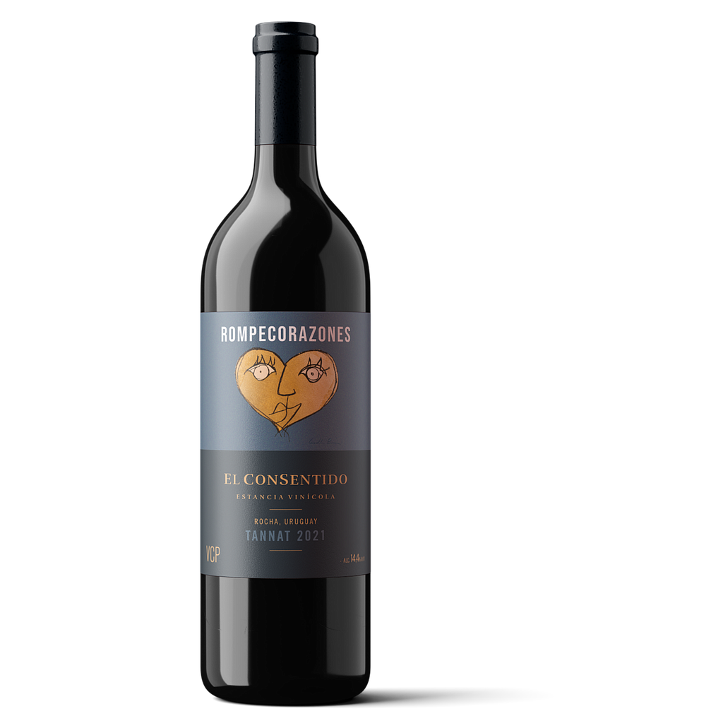 VINO EL CONSENTIDO ROMPECORAZONES TINTO TANNAT 750 ML