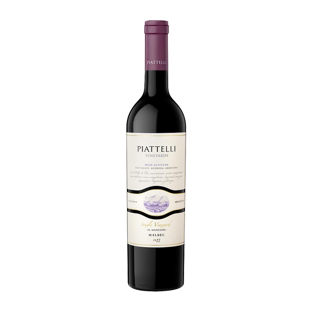 VINO PIATTELLI SINGLE VINEYARD MALBEC MENDOZA 750 ML