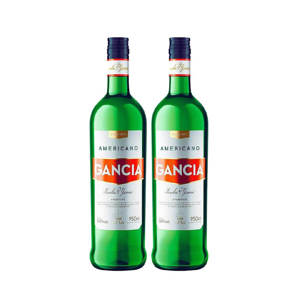 APERITIVO GANCIA AMERICANO 950 ML X 2 UNIDADES