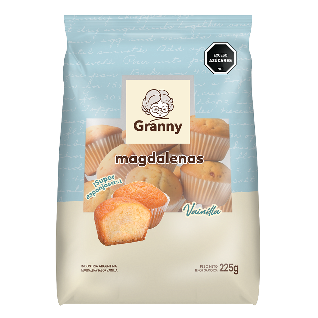 MAGDALENA GRANNY VAINILLA 225 GRAMOS