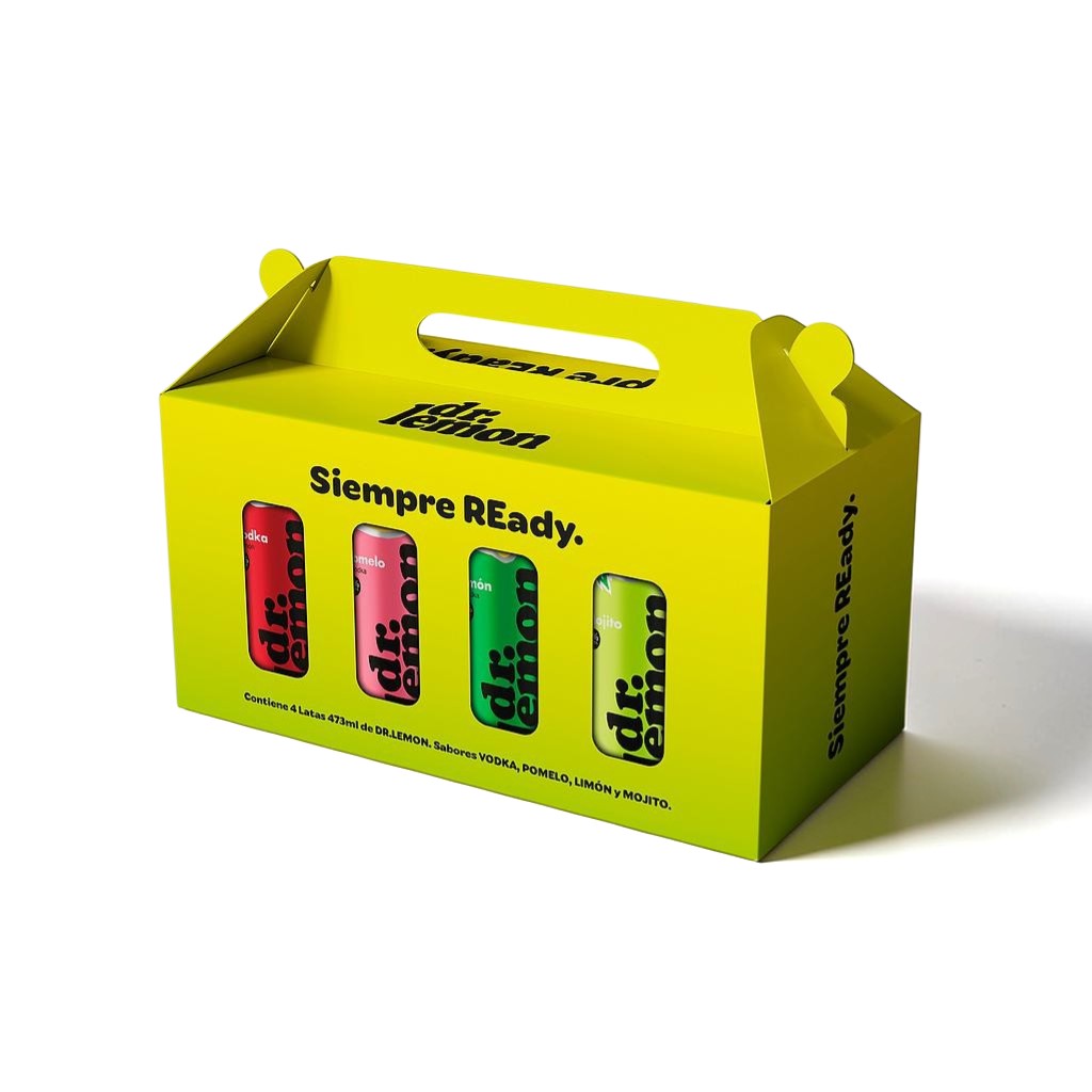 PACK DR. LEMON LATA  473 ml X 4 UNIDADES