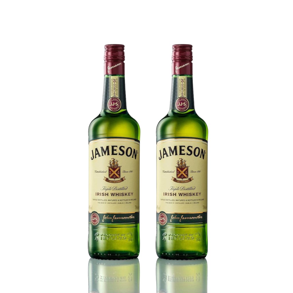 WHISKEY IRLANDES JAMESON 750 ML 2 UNIDADES