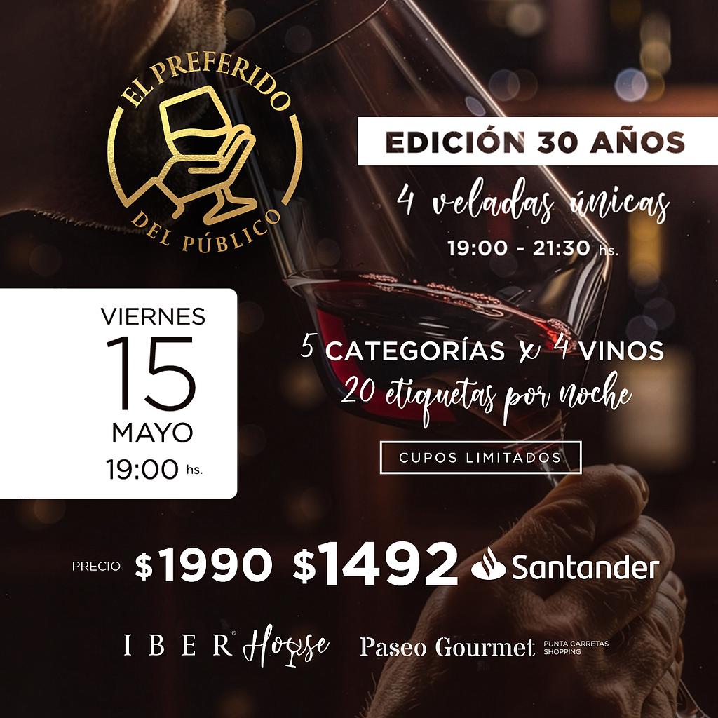PREFERIDO DEL PUBLICO 15 DE MAYO