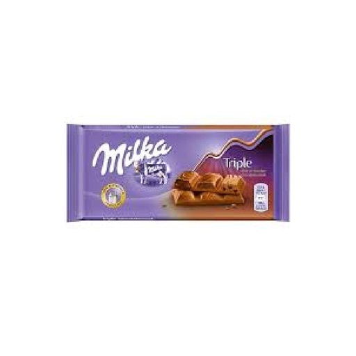 [30455] CHOCOLATE MILKA TRIPLE CHOCOLATE 100 GRAMOS