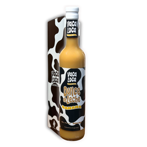 [34655] COCKTAIL VACA LOCA DULCE DE LECHE Y BANANA 500 ML
