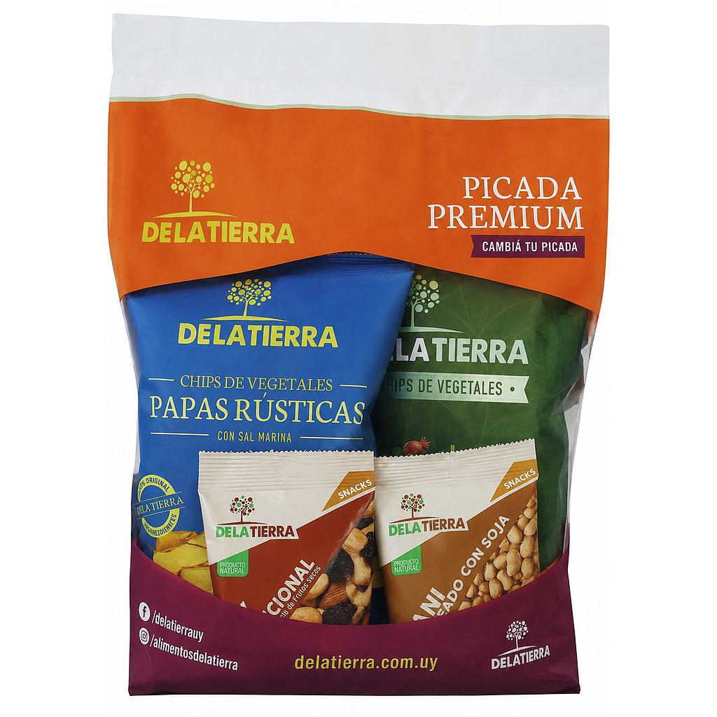 PACK PICADA PREMIUM DE LA TIERRA 400 GR