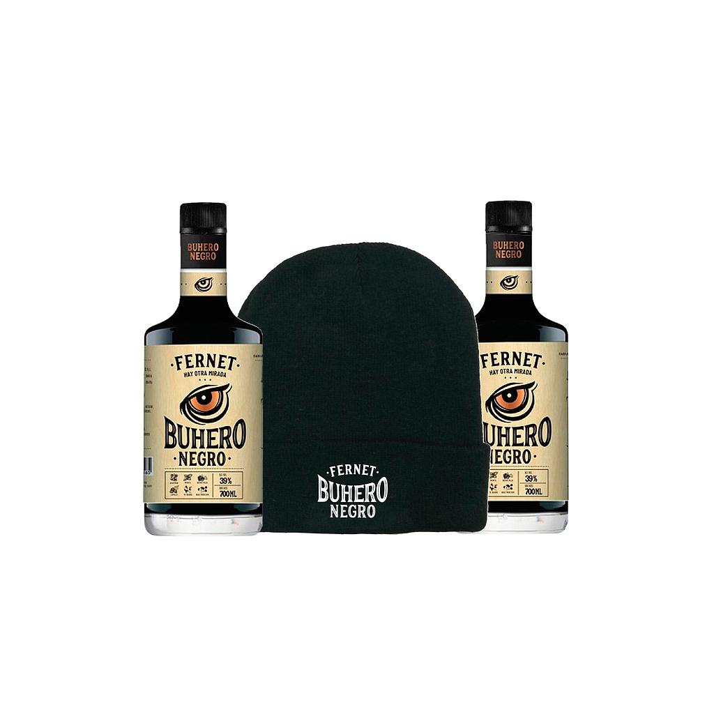 2 UNIDADES FERNET BUHERO 700 ML + GORRO BUHERO OBSEQUIO