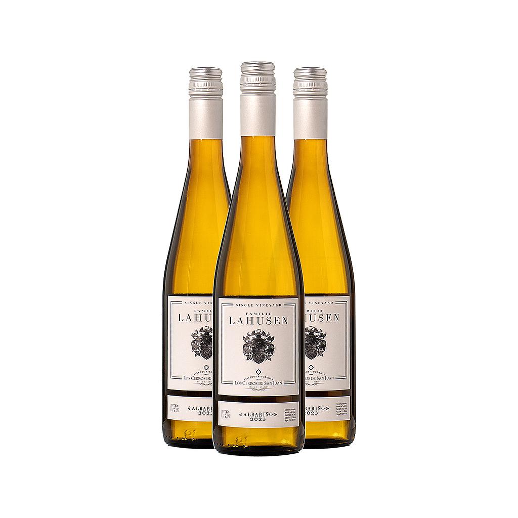 VINO LAHUSEN ALBARIÑO 750 ML  3x2