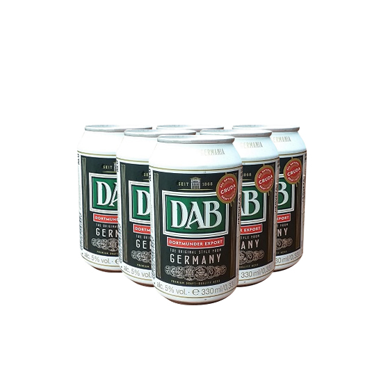CERVEZAS DAB BOTELLA 330 ML 6X5