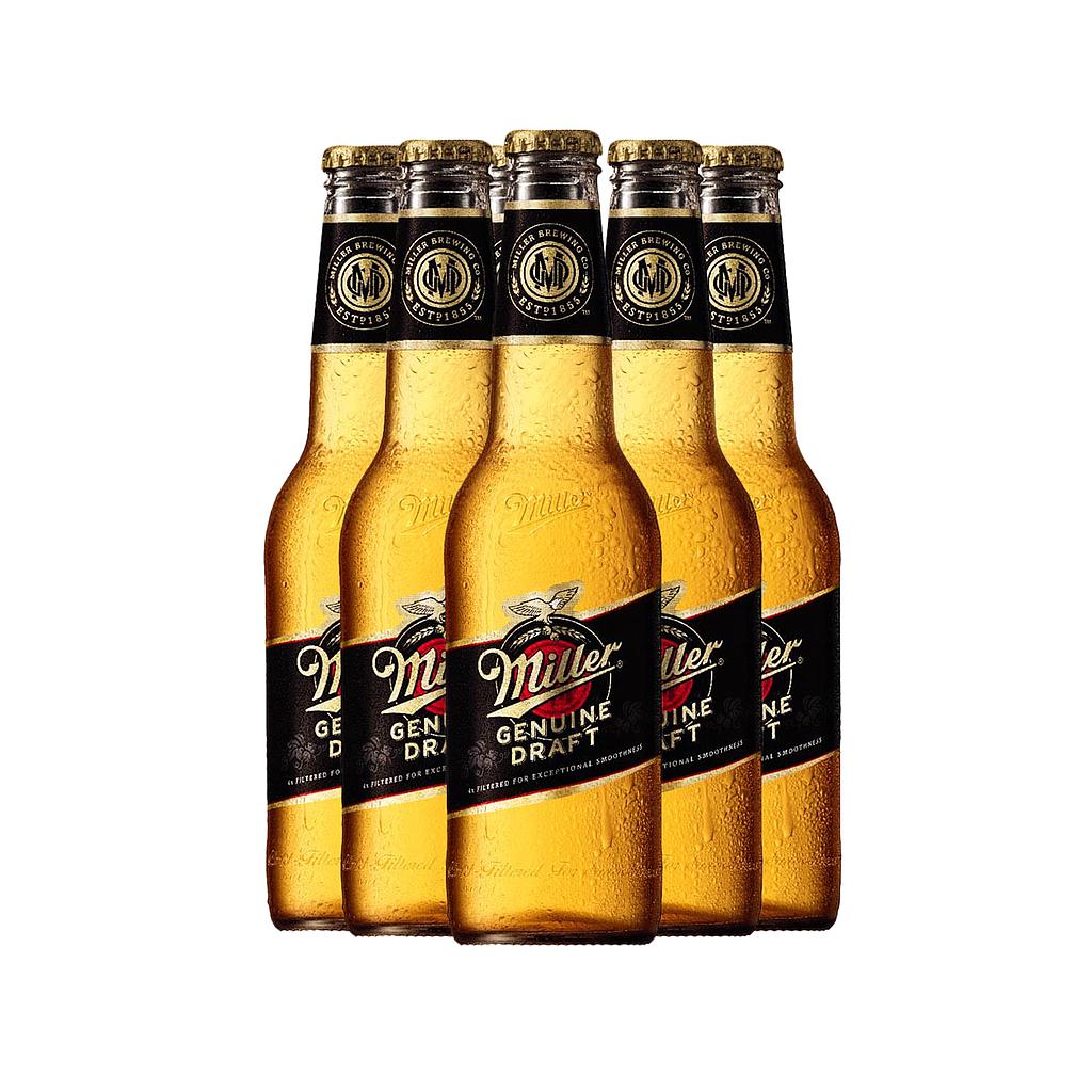 CERVEZA MILLER 330 ML 6X5