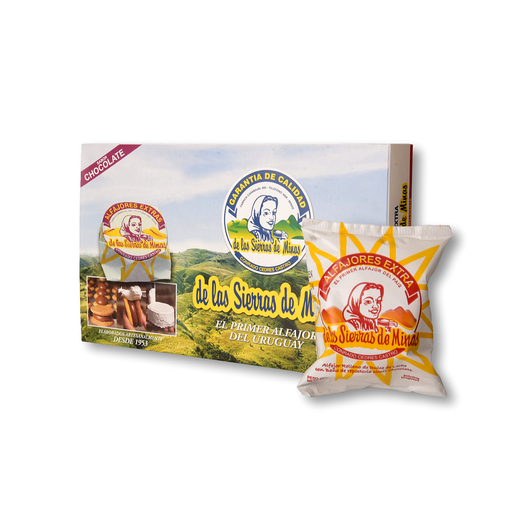 ESTUCHE SIERRAS DE MINAS ALFAJOR DE CHOCOLATE X6