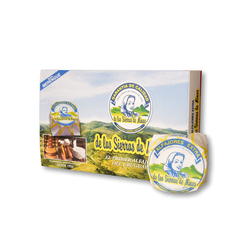 [31509] ESTUCHE SIERRAS DE MINAS ALFAJOR DE NIEVE X6