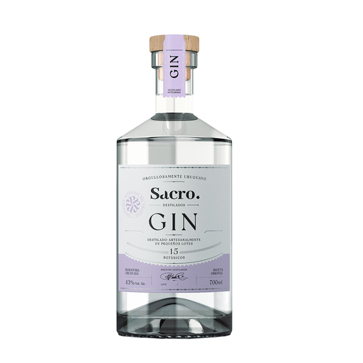 [4187] GIN ARTESANAL SACRO 700 ML