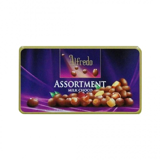 [3157] LATA DE FRUTOS SECOS BAÑADOS ALFREDO 180 GRAMOS