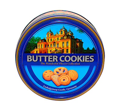 [2968] LATA DE GALLETAS DANESAS 340 GRAMOS